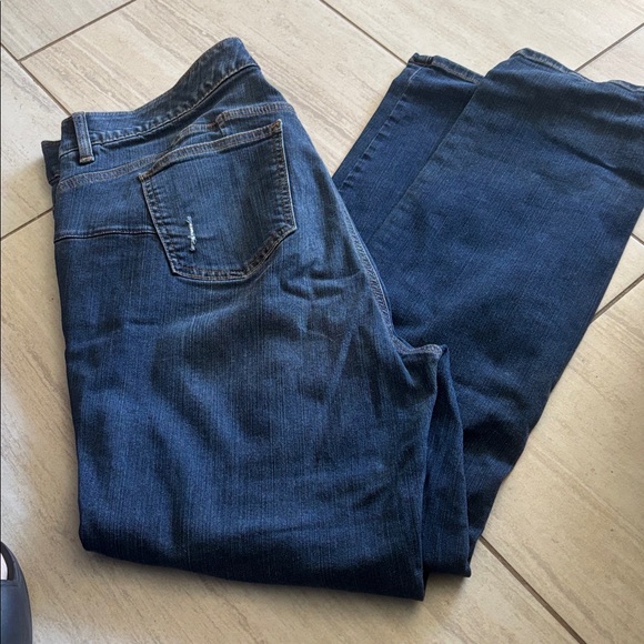 Torrid Dark Blue Denim Jeans - Picture 5 of 5